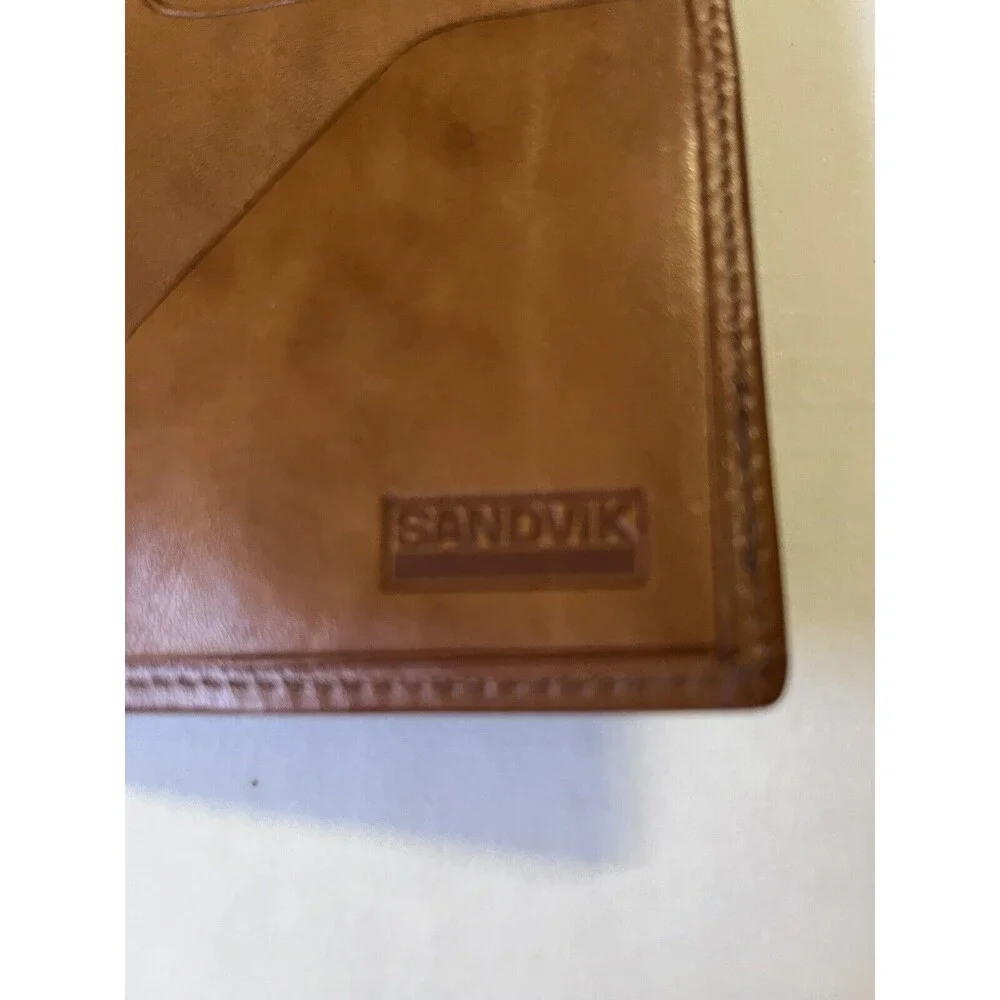 George Hogg Accessories for the Sensible Scotsman Sandvik Brown Leather Wallet